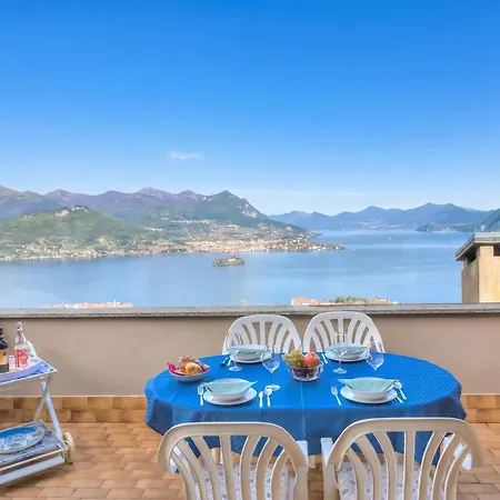 Maggiore View Terrace Over The Borromean Islands - Happy Holiday home